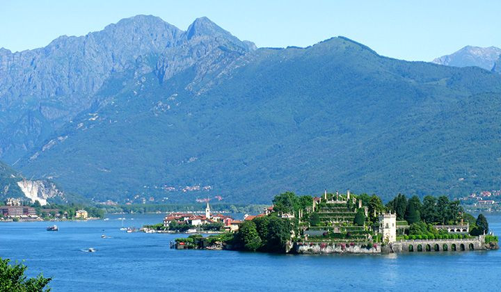 Île San Giulio sur le lac d'Orta - Piémont - Italie
