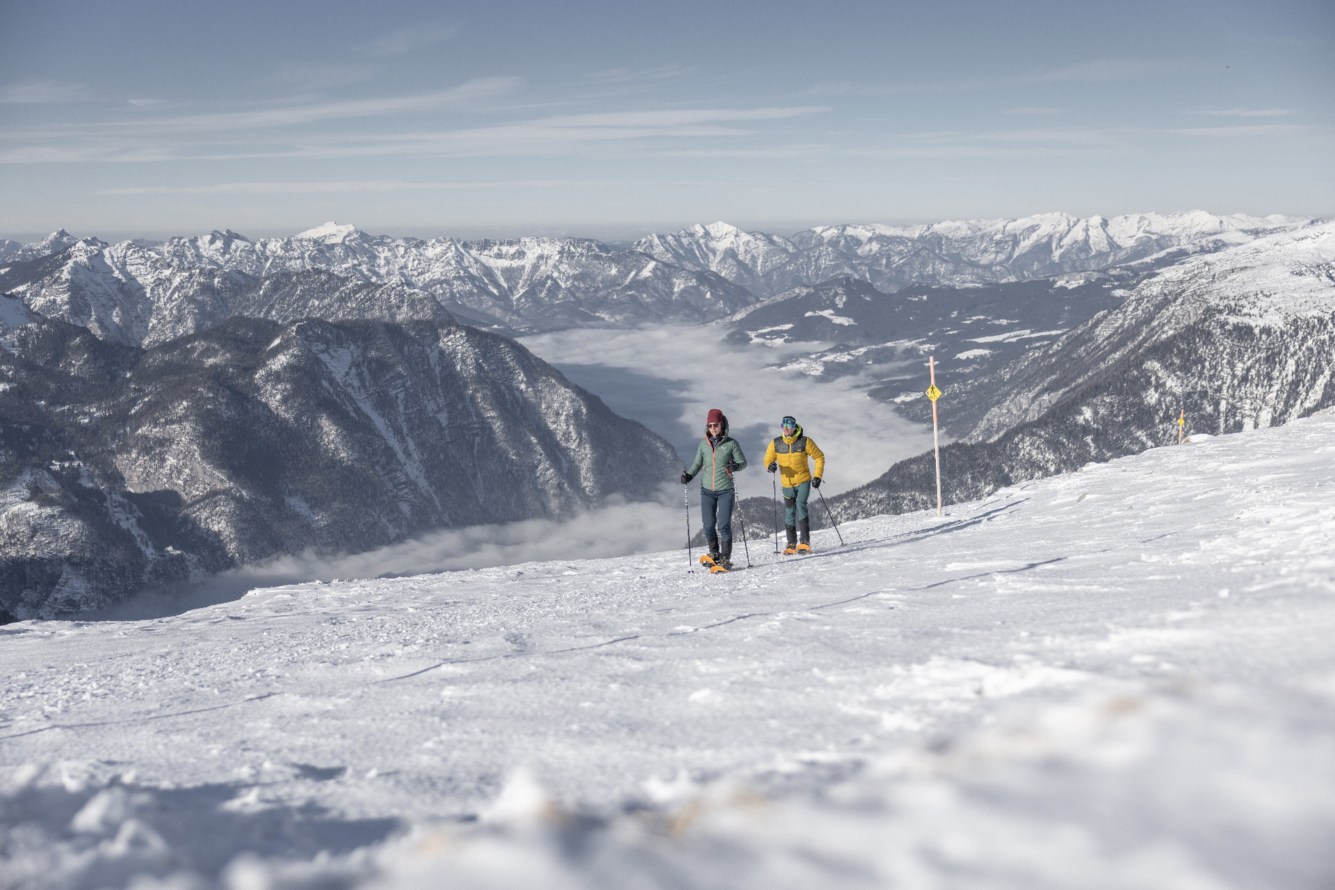 © Oberoesterreich Tourismus, Michael Groessinger Randonnée en raquettes – Ascension – Photo