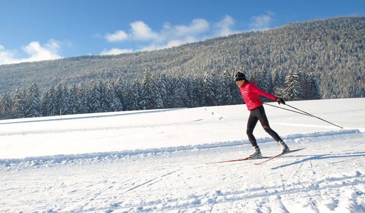 Ski de fond en skating à Autrans-Méaudre - Vercors - France