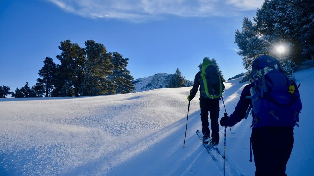 Ski de randonnée sur les Hauts Plateaux du Vercors - France