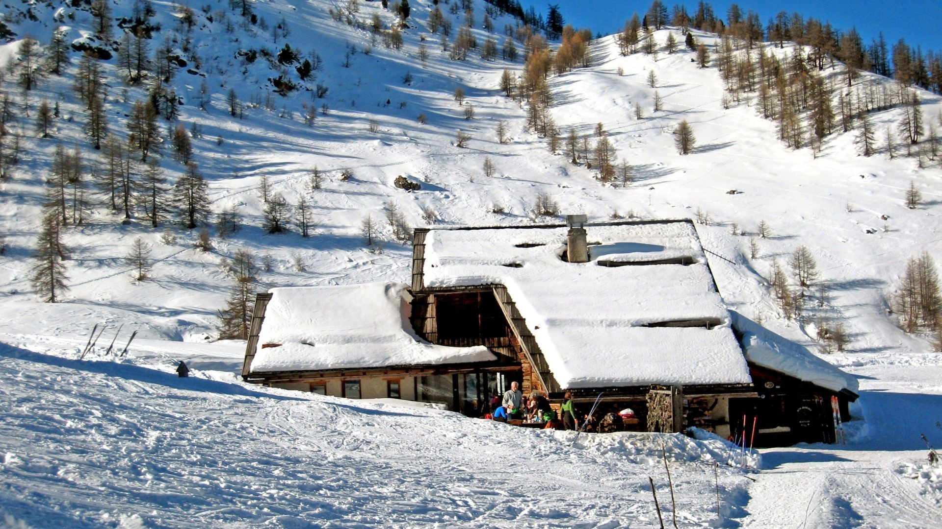 Hameau typique finlandais