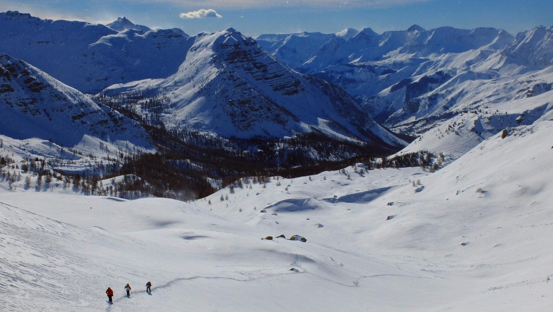 Raquettes - Val Maira - Italie
