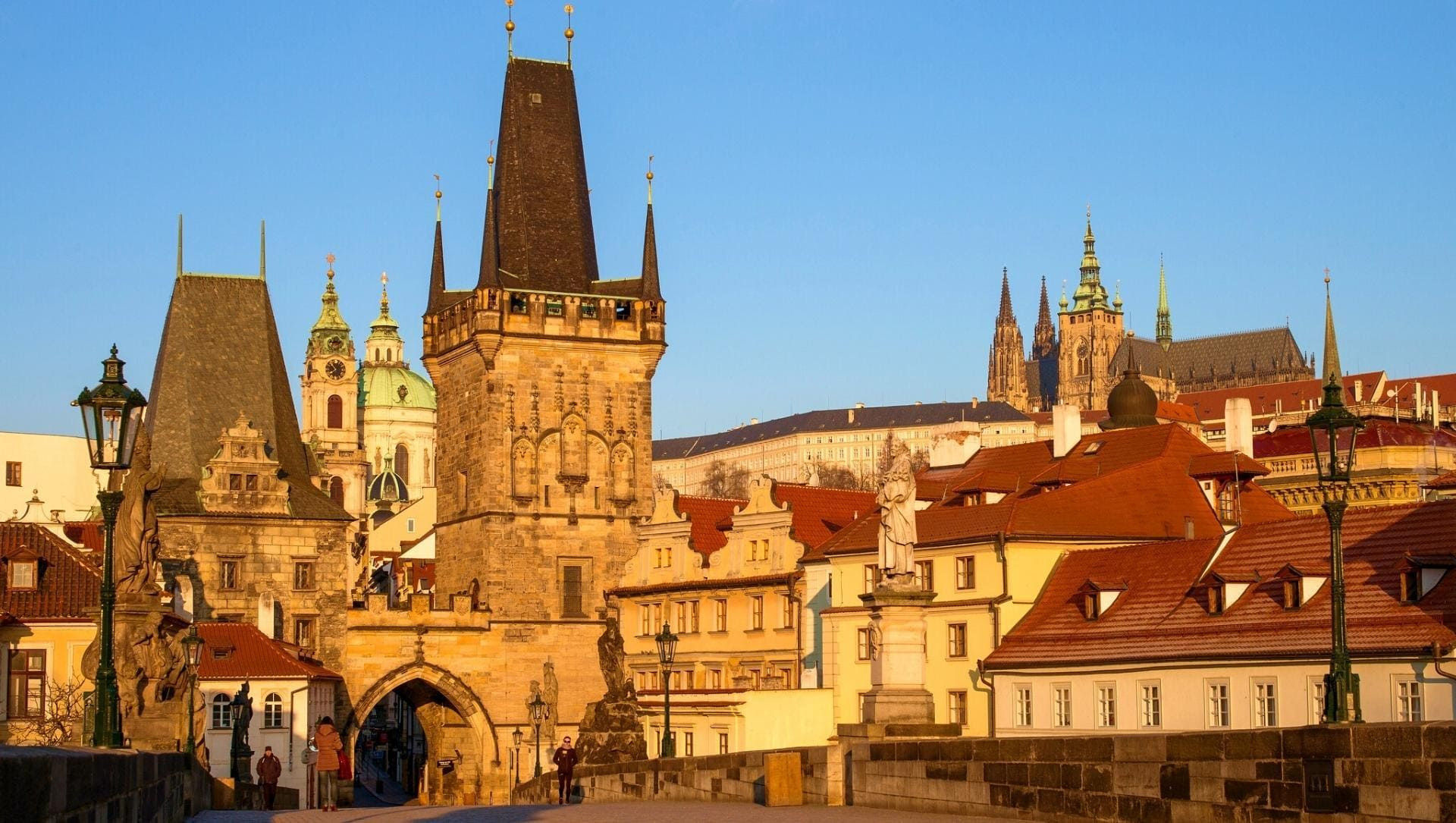 © Roman Boed Lever De Soleil Sur Le Pont Saint Charles Prague C Roman Boed - Tchéquie