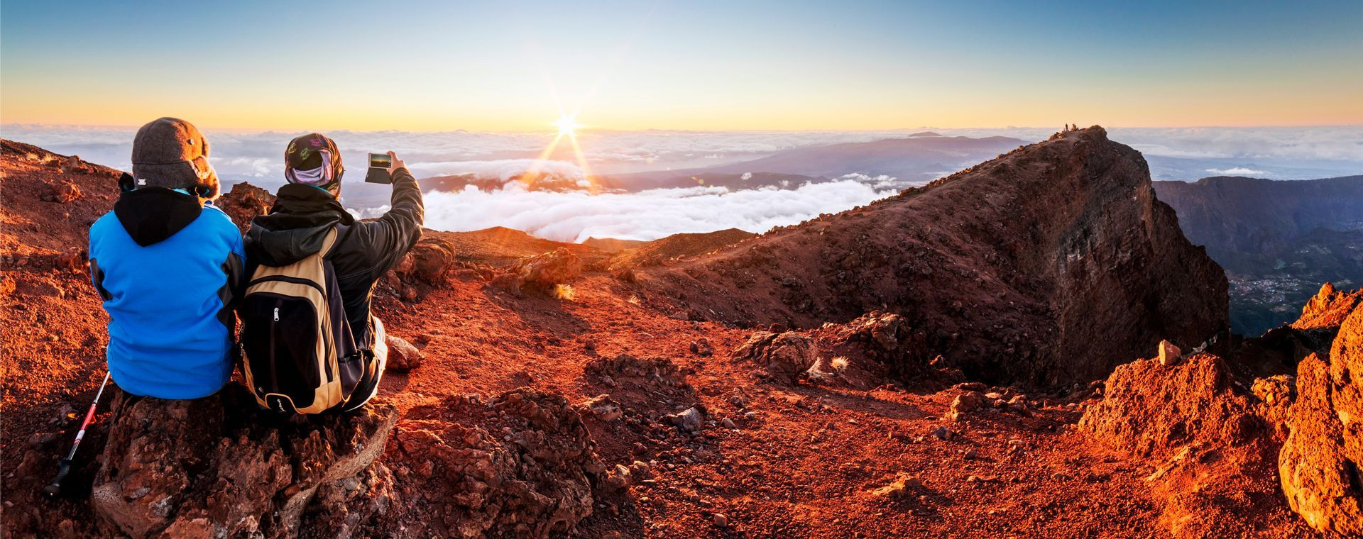 Lever Soleil Piton Neiges Ile Reunion - Île de la Réunion