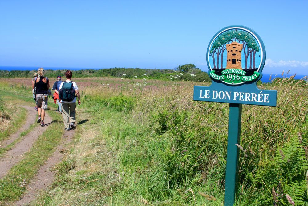 © François Ribard Terre donnée par un certain Perrée au Jersey National Trust © François Ribard