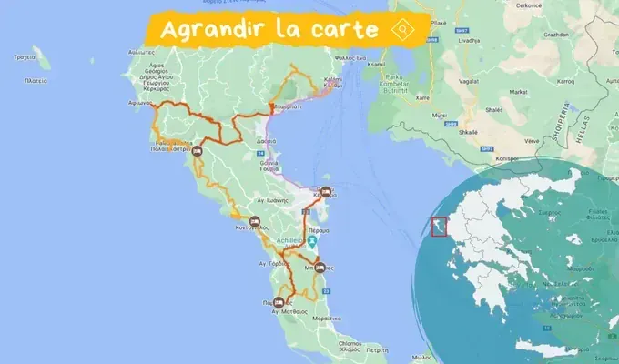 GRCLP0010 - Trek : La Grande Traversée de Corfou
