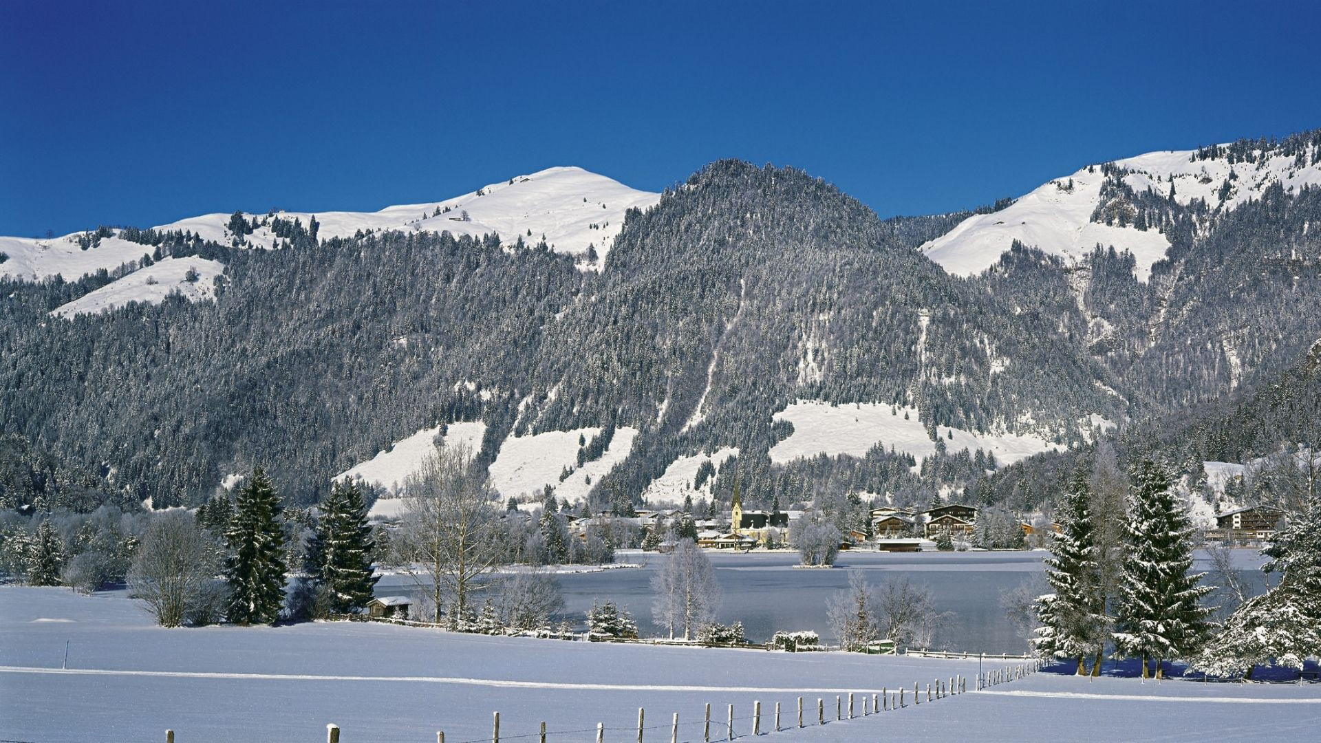 © Werbung Pigneter Tyrol Walchsee En Hiver C Werbung Pigneter - Autriche