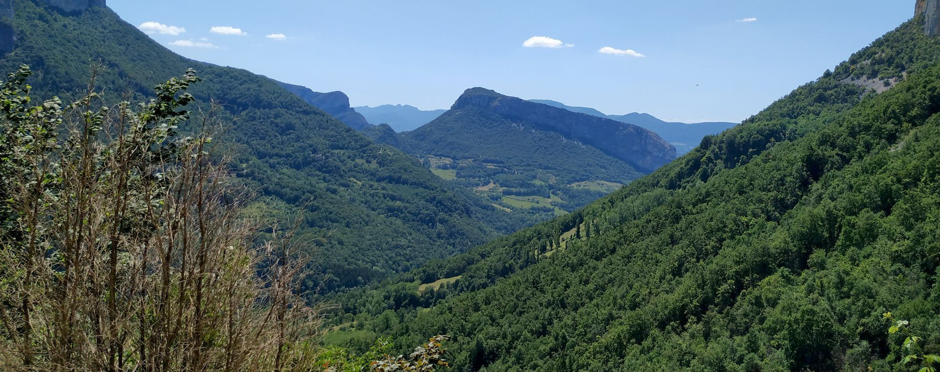 Paysage du massif du Vercors près de Choranche - Isère - France