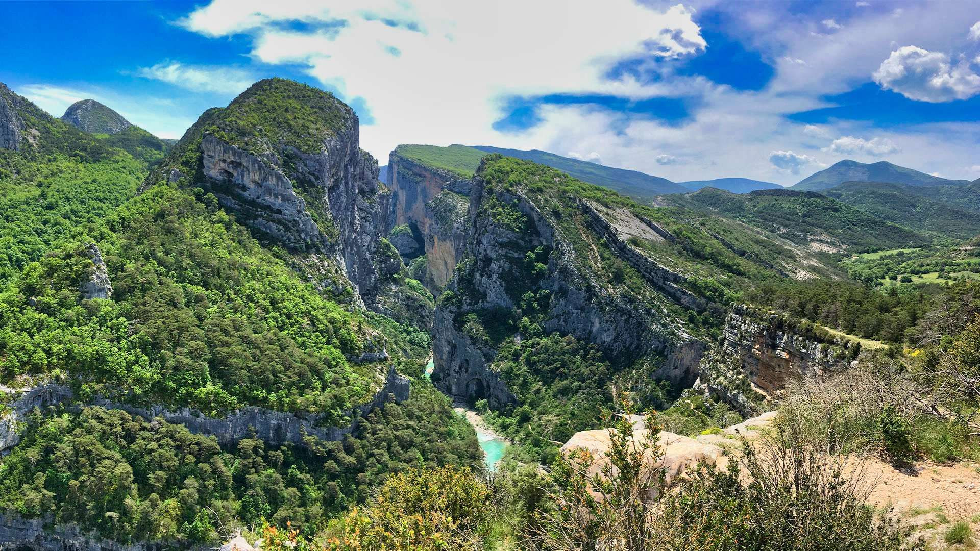 © Wilfrid Valette Gorges du Verdon depuis le Point Sublime - Alpes-de-Haute-Provence - France
