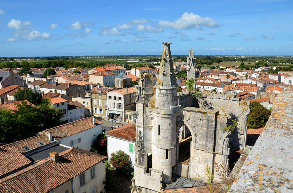 Vue depuis l'église Saint-Martin