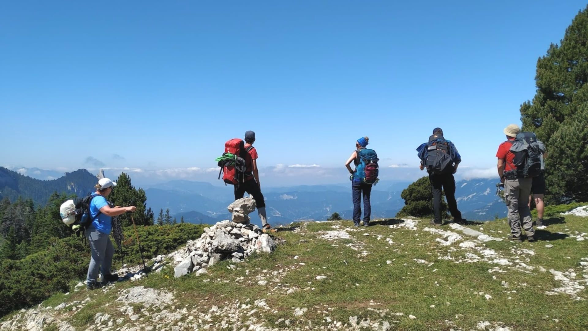 Vue depuis les Hauts Plateaux du Vercors - France