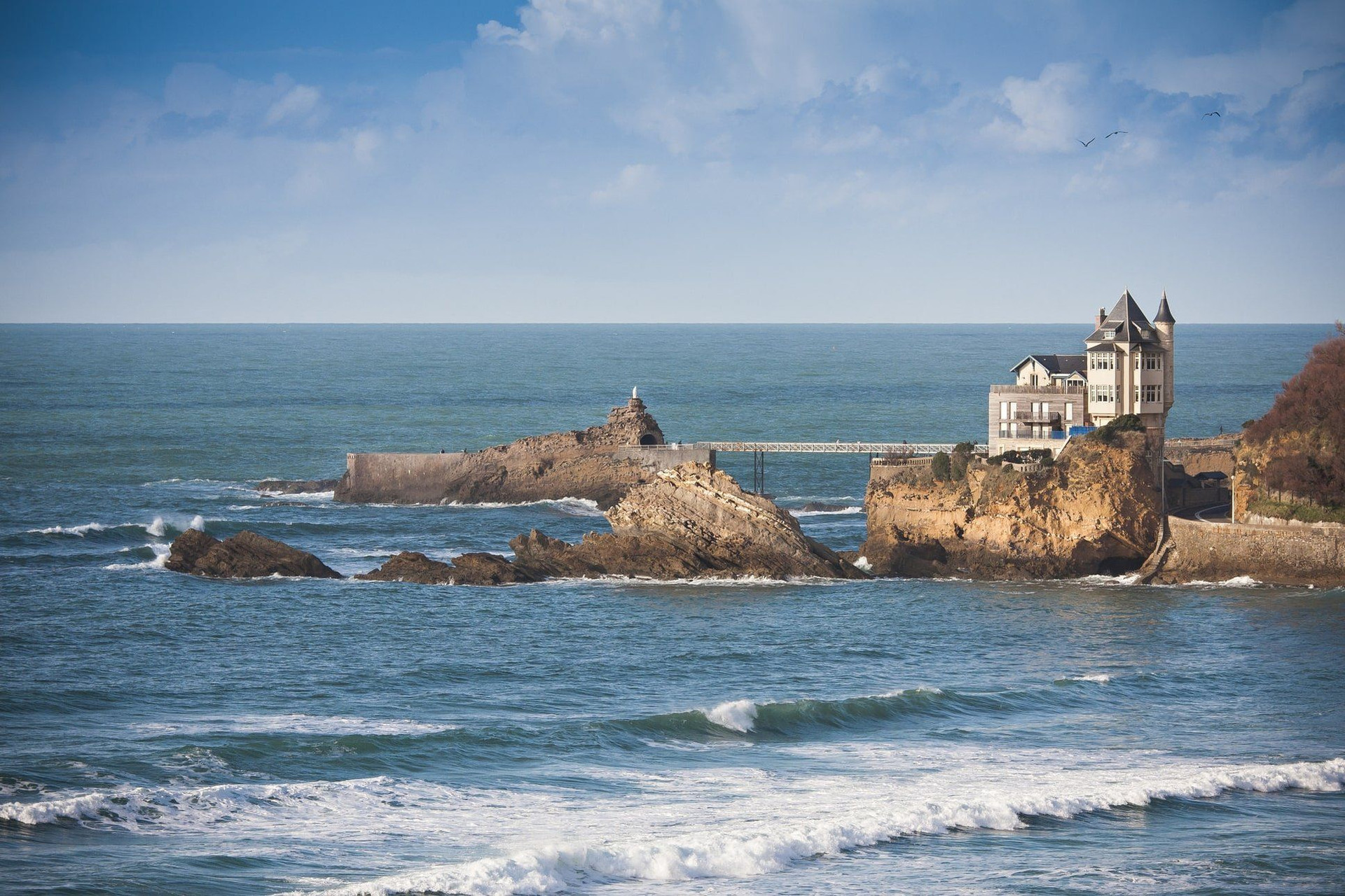 © Emmy Martens Villa Belza sur la côte rocheuse - Biarritz - Pays Basque - France