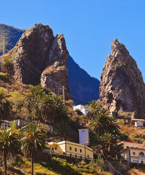 Village de Hermigua - La Gomera - Espagne