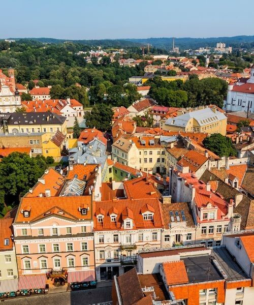 Architecture de Vilnius - Lituanie