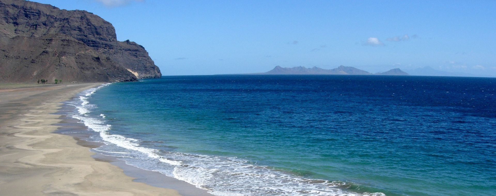 Plage de la côte volcanique - Cap-Vert