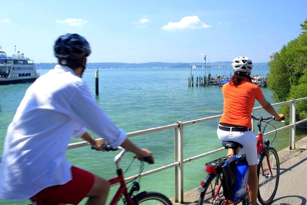 Voyage à vélo sur le tour du lac de Constance à vélo