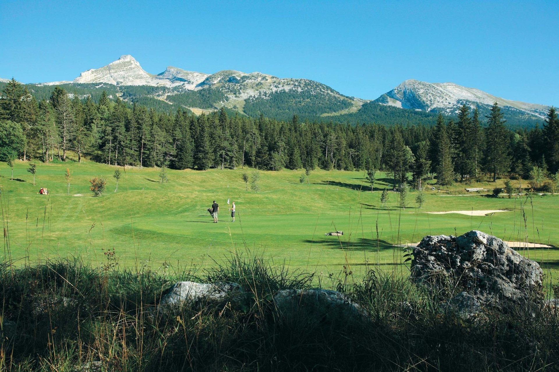 Vue extérieure de l'Hôtel du Golf à Corrençon-en-Vercors