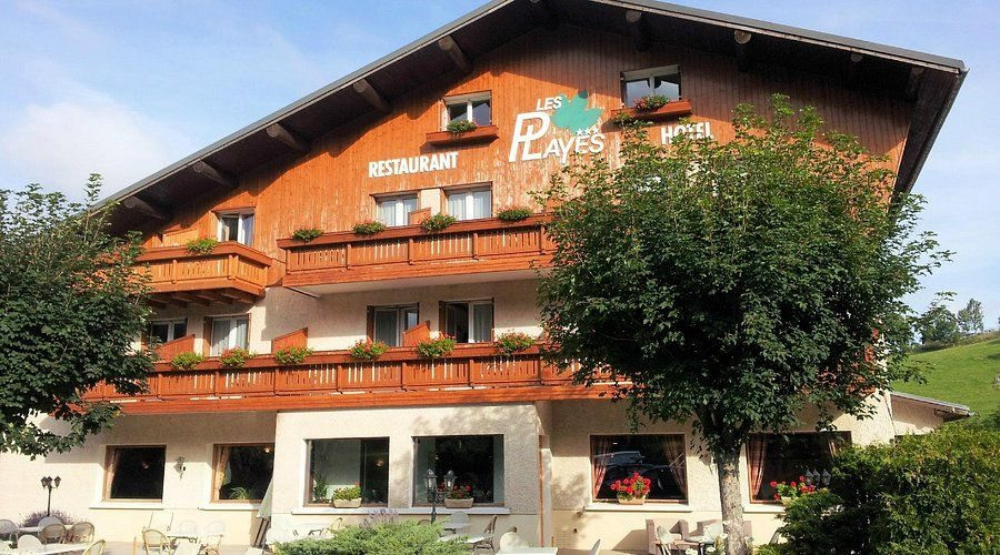 Vue extérieure du Chalet-Hôtel Les Playes à Villard-de-Lans