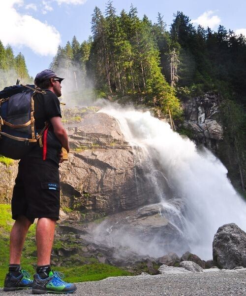 © Johannes Braun Cascade dans la vallée de KrimmIer Achental