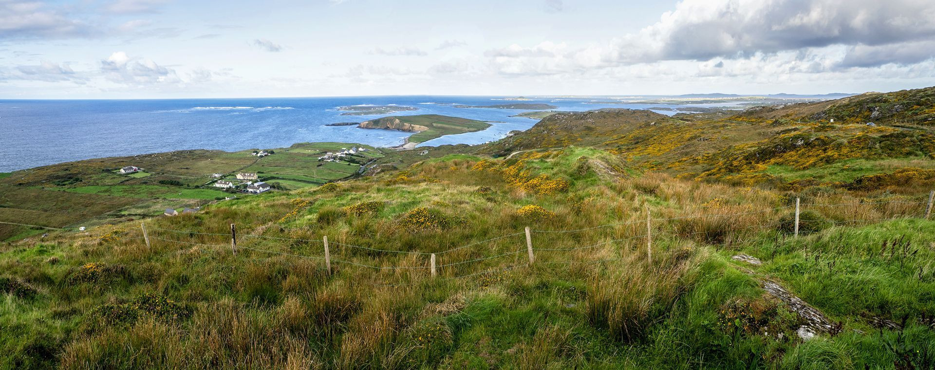 Paysage côtier sauvage - Irlande