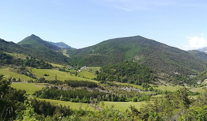 Panorama au Col de Lescur