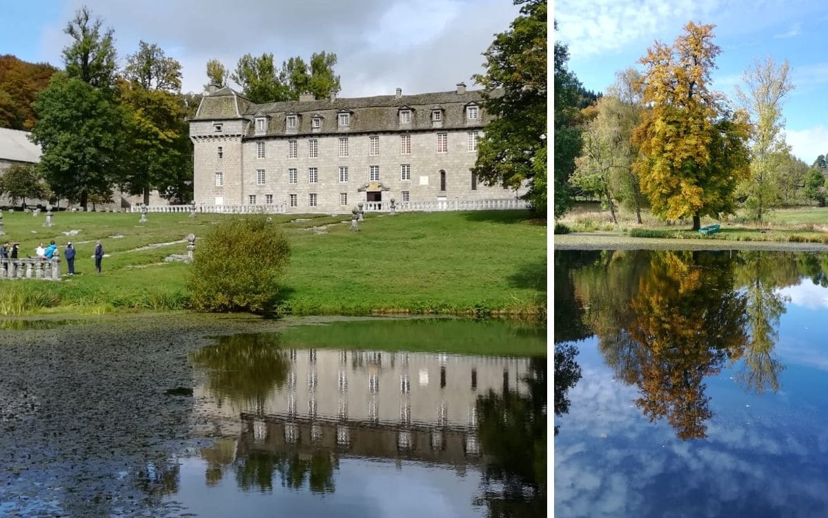 Etang du château de La Baume