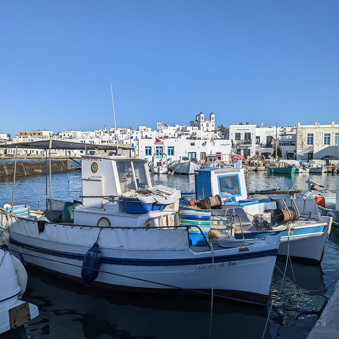 Port de Naoussa - paros © Cécile Hénard