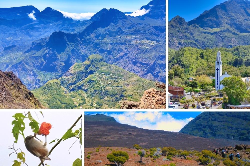 Mafate, Cilaos, faune locale & cratères de l'Île de la Réunion © Yvonne Toussaint 