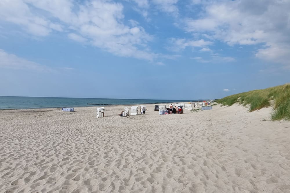 Plage de la Baltique © Anne-Marie Billault