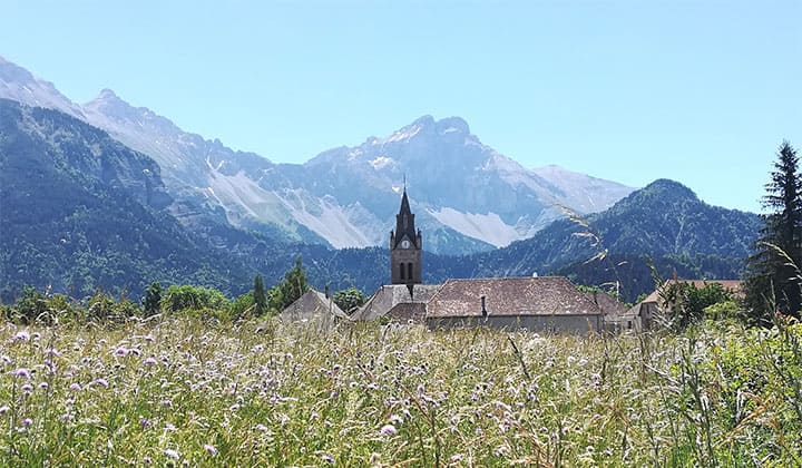 Charmant village dans le Trièves