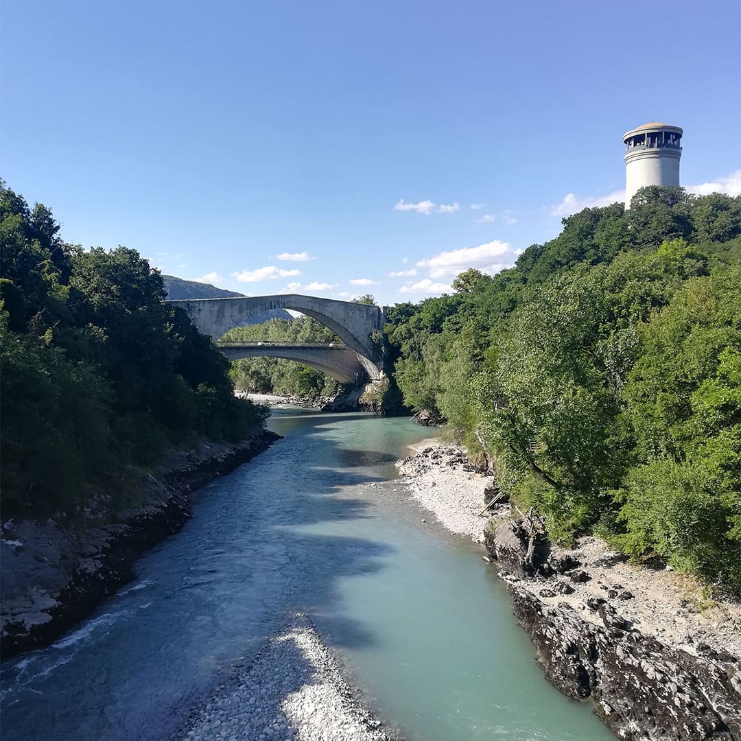 Arrivée à Pont de Claix dans l'agglomération grenobloise