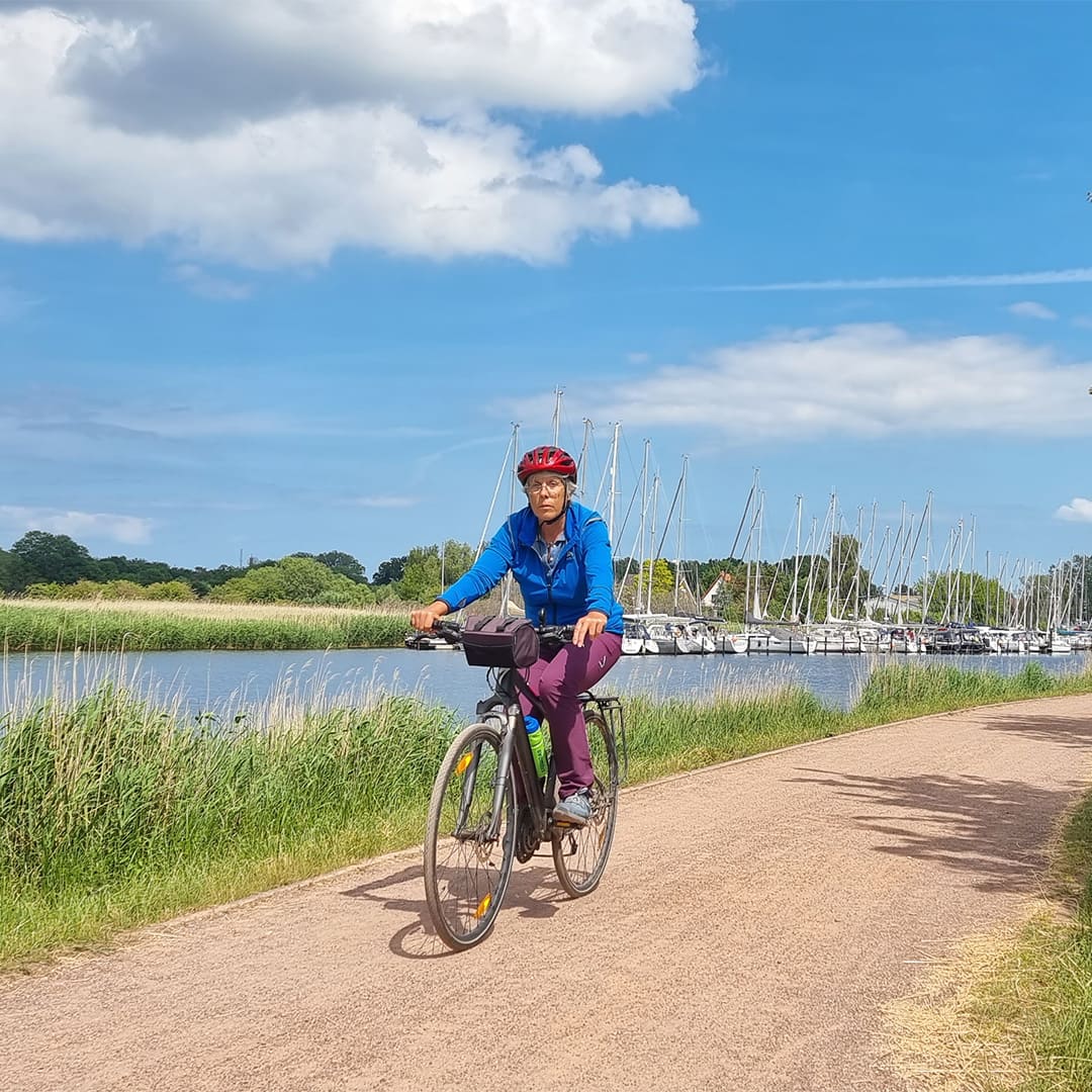 Canal entre Greifswald et Wieck © Anne-Marie Billault