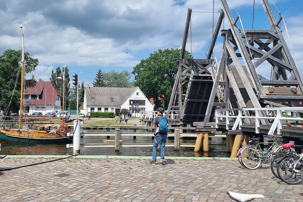 Pont ouvrant de Greifswald © Anne-Marie Billault