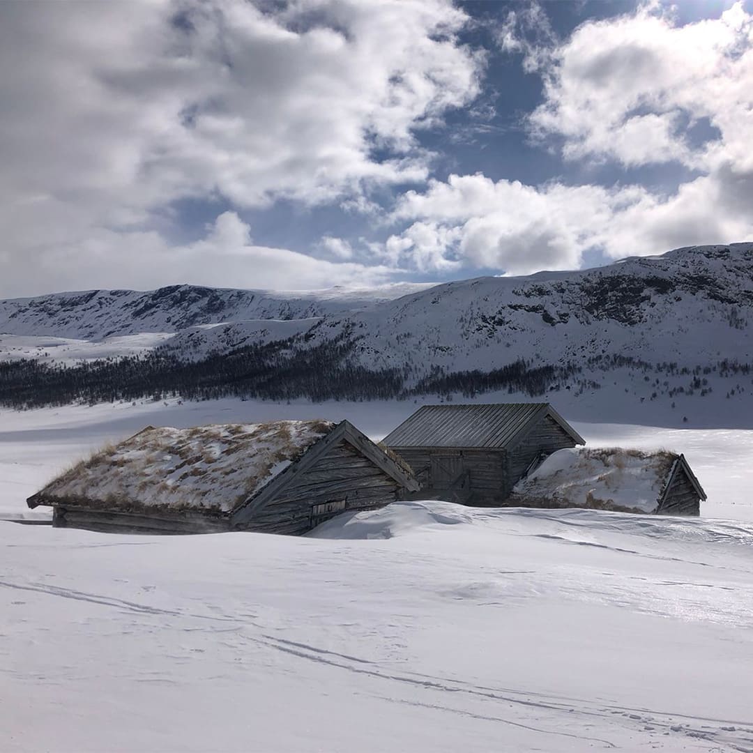 refuges dans la vallée de la Sjoa © Raphaelle Mollard