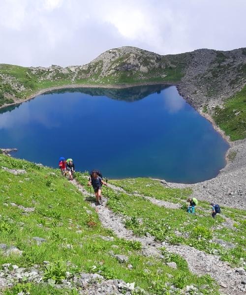 Le lac de Crop © Raymond Chabanier