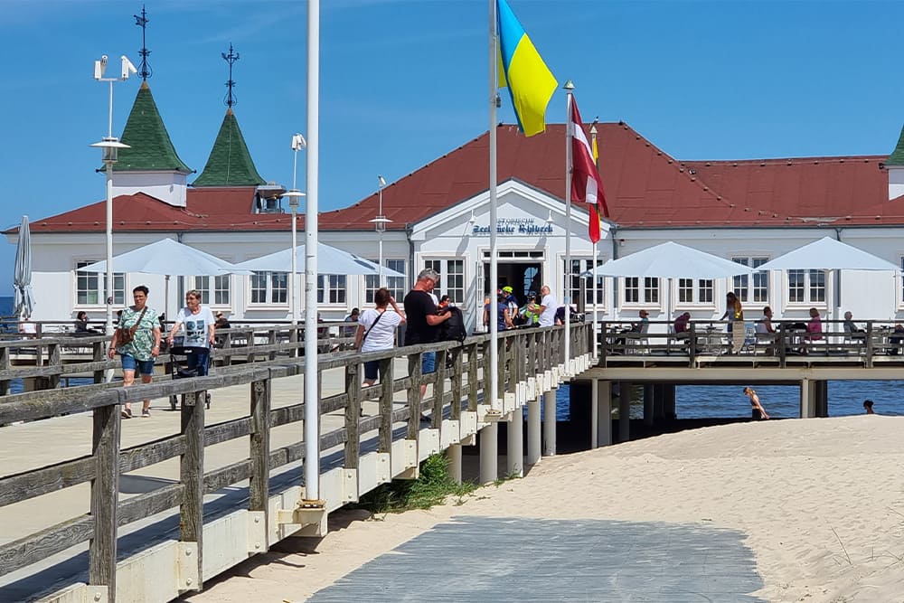 Usedom, architecture balnéaire © Anne-Marie Billault