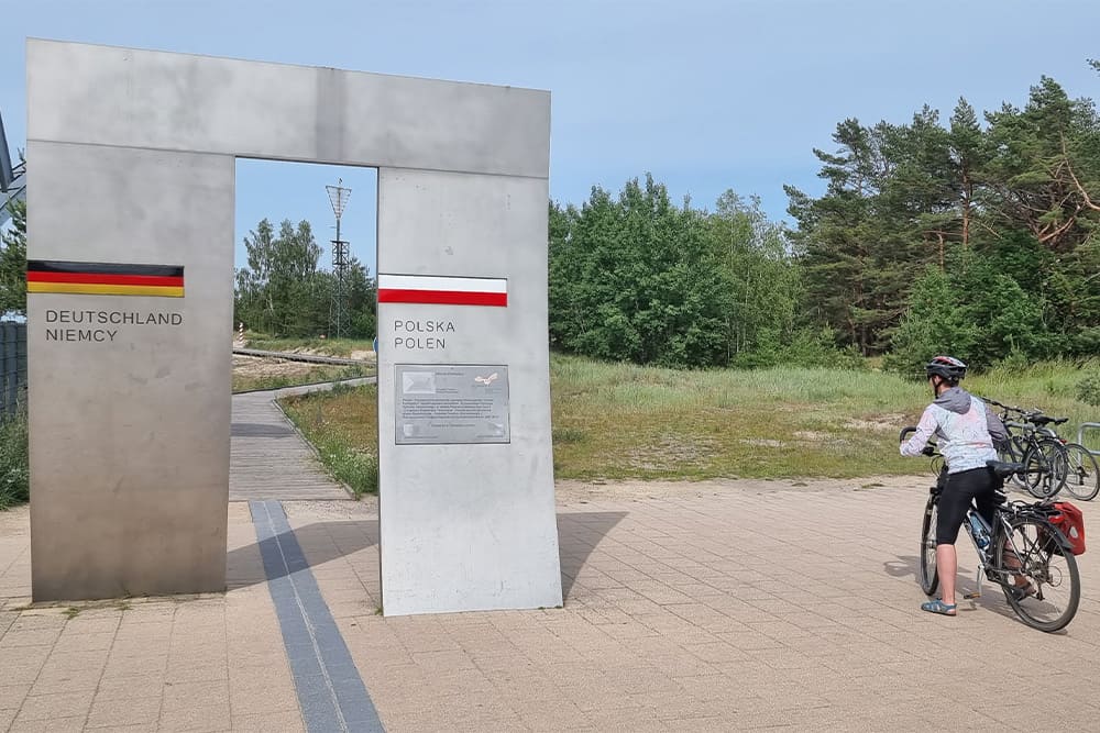 Frontière à Usedom © Anne-Marie Billault