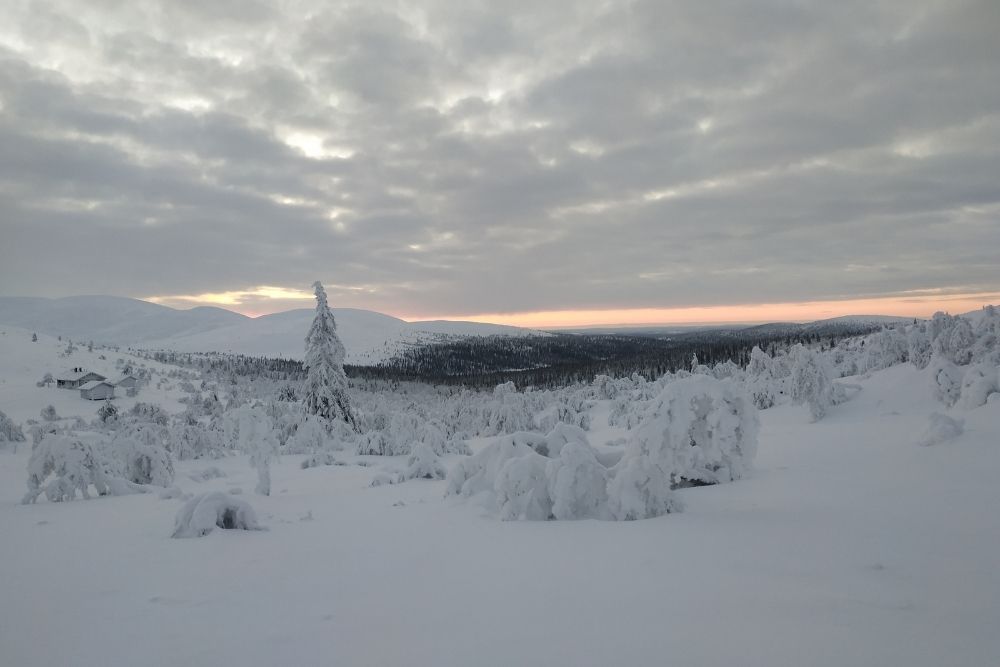 Kaamos en Finlande