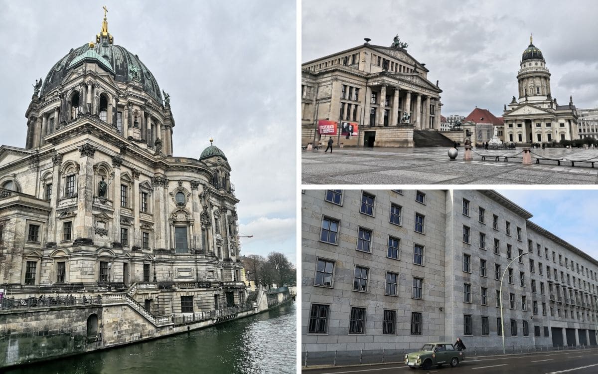 Bâtiment stalinien, Gendarmenmarkt, Berliner Dom et Rotes Rathaus