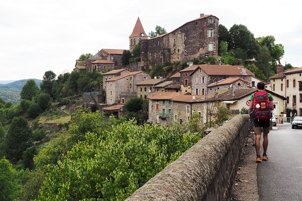 Arrivée à Saint Privat d'Allier © Anouk Anglade