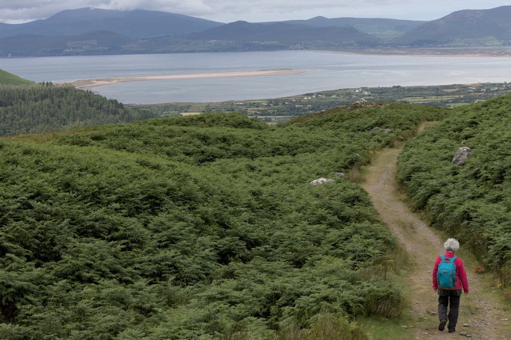 Arrivée au dessus de Glenbeigh © Dominique Boyer