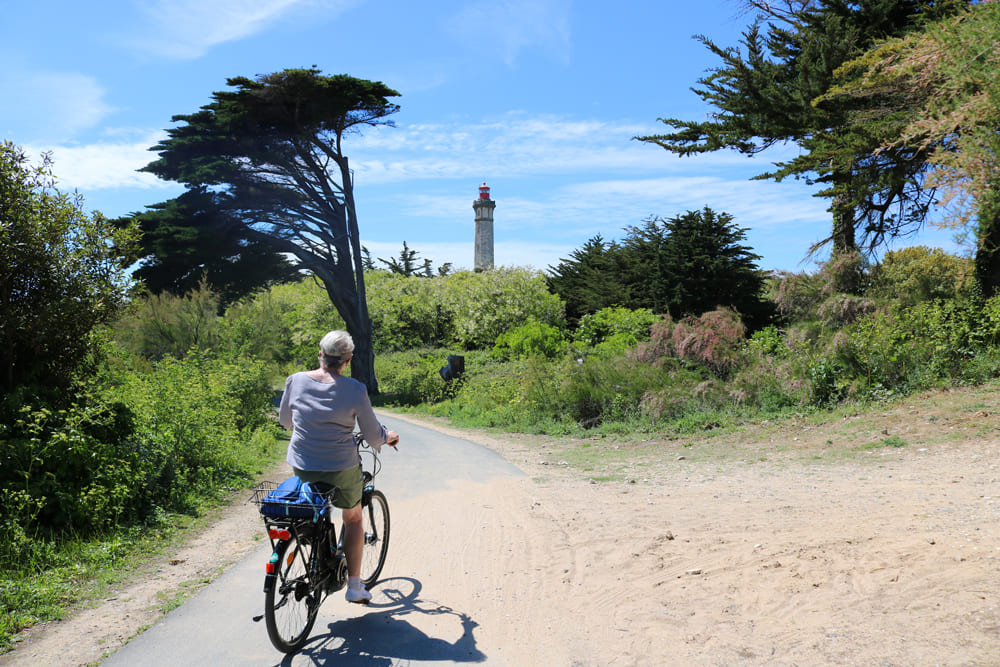 Arrivée au phare des Baleines