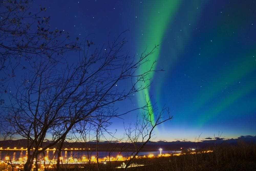 Aurores boréales au-dessus de Kiruna © AdobeStock