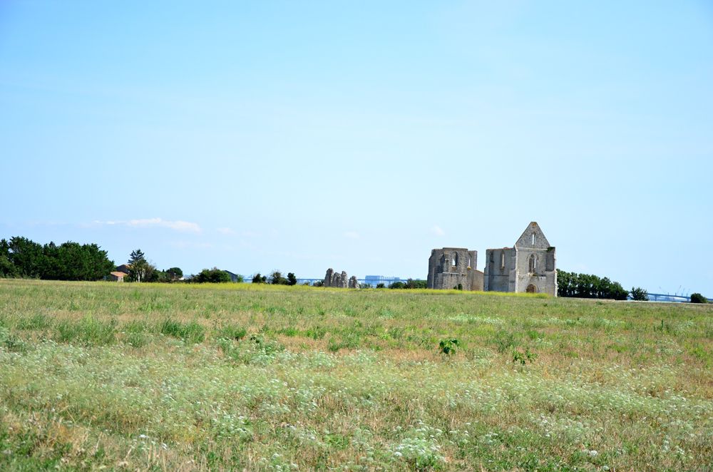 L'abbaye des Châteliers sur l'île de Ré