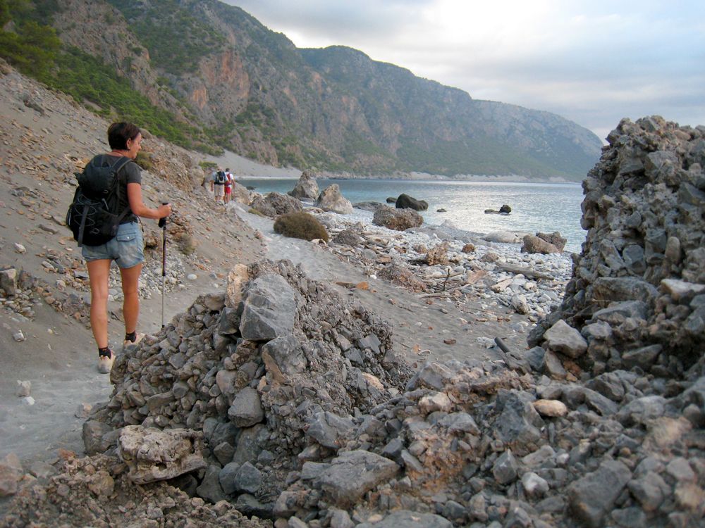 Entre Agia Roumeli et Loutro
