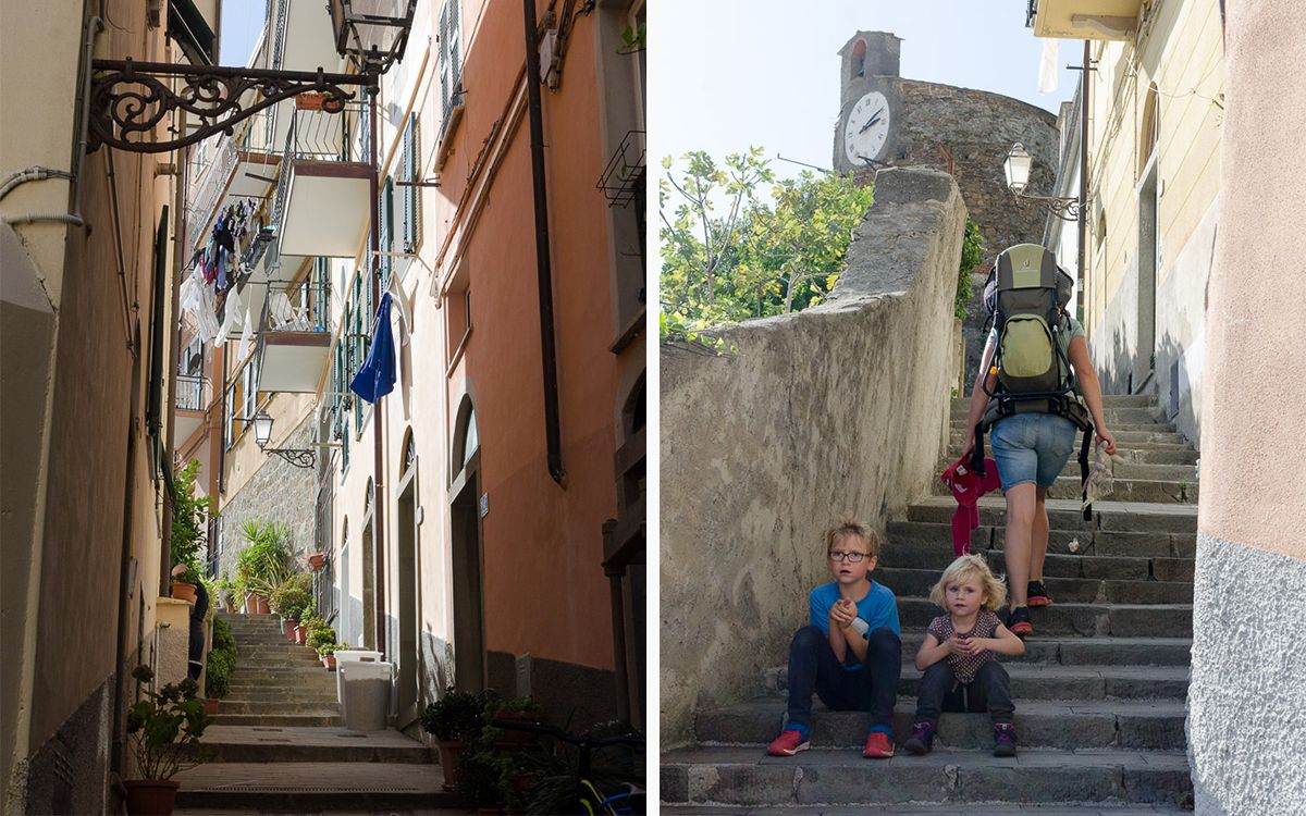 Balade dans les ruelles de Riomaggiore