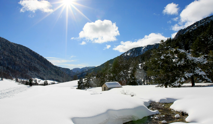 Dans la basse vallée de Combau © François Ribard Dans la basse vallée de Combau