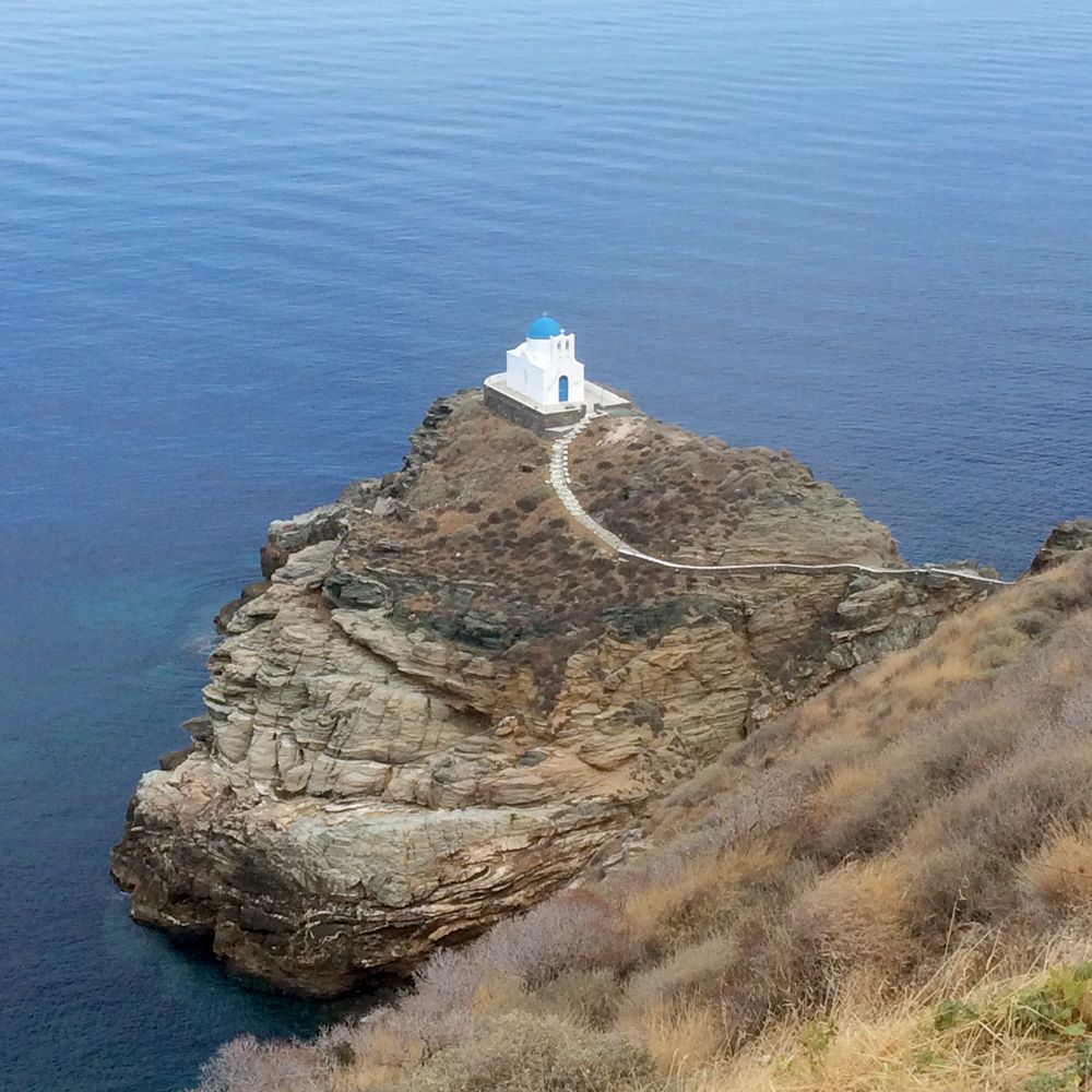 Chapelle d'Eftamartyres sur l'île de Sifnos