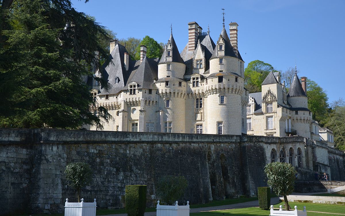 Le château d'Ussé dans le Val de Loire