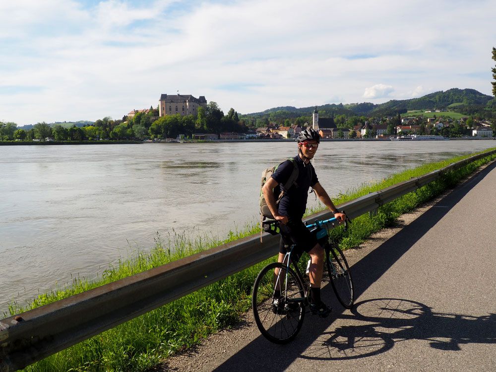 David au bord du Danube